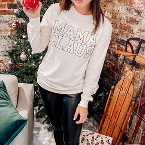 Mama Claus Graphic Long Sleeve